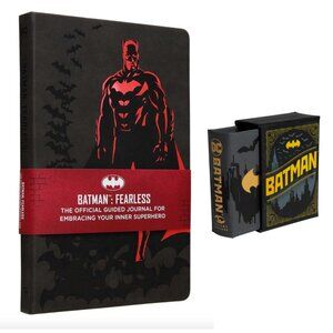 Batman Guided Journal For Embracing Your Inner Superhero with Batman Tiny Book